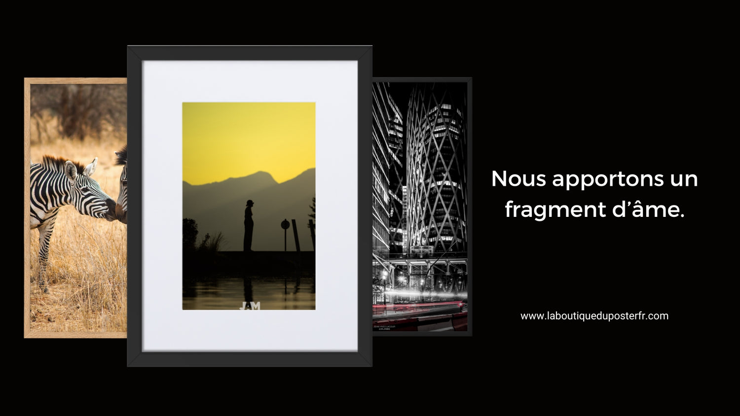 Boutique de photographie en ligne.