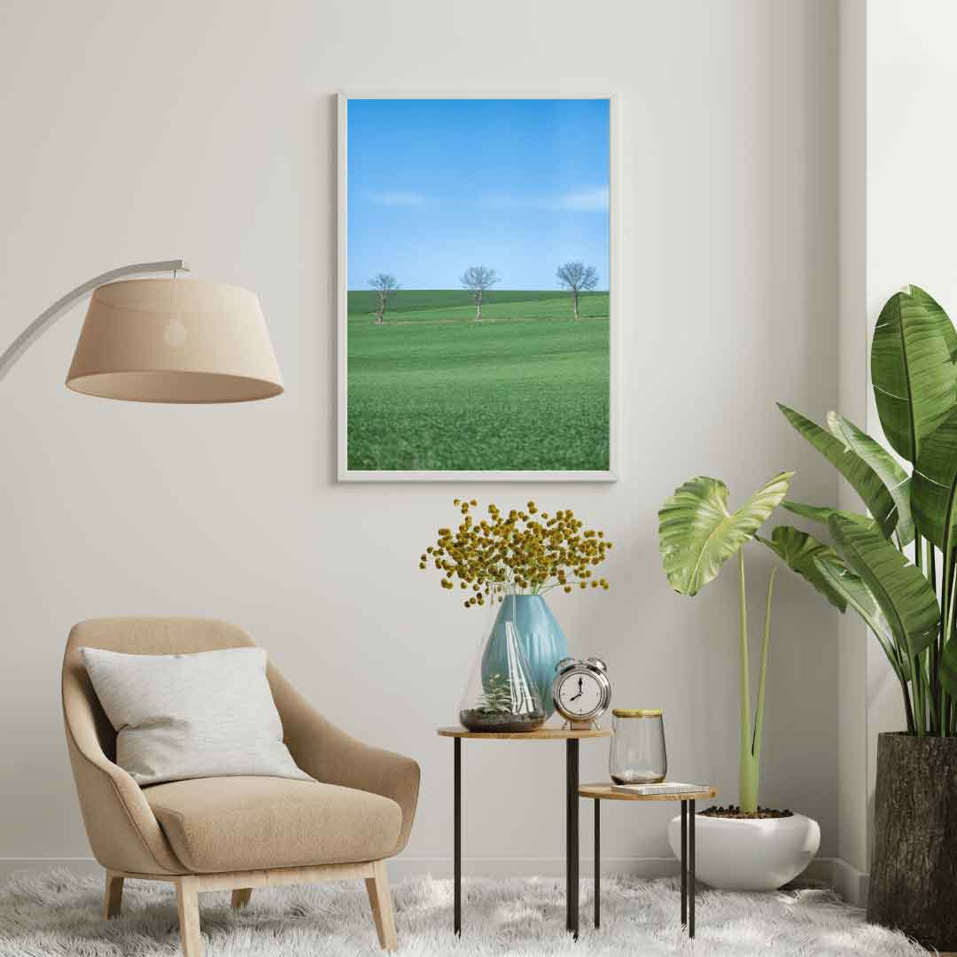 Posters de paysages captivants mettant en valeur la beauté de la nature : champs fleuris, campagnes pittoresques, majestueux arbres et ciels enchanteurs. Disponibles sur La Boutique du Poster Français.