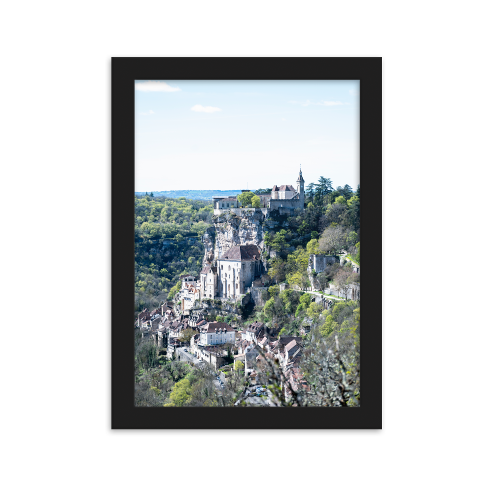 Poster mural et affiche - Rocamadour N01 – Photographie de France – Poster photographie, photographie murale et des posters muraux unique au monde. La boutique de posters créée par Yann Peccard un Photographe français.