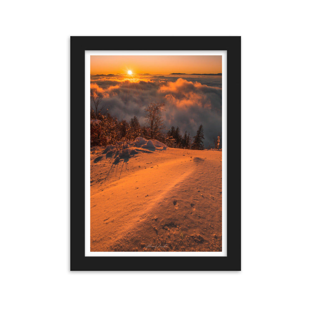 Poster coucher de soleil