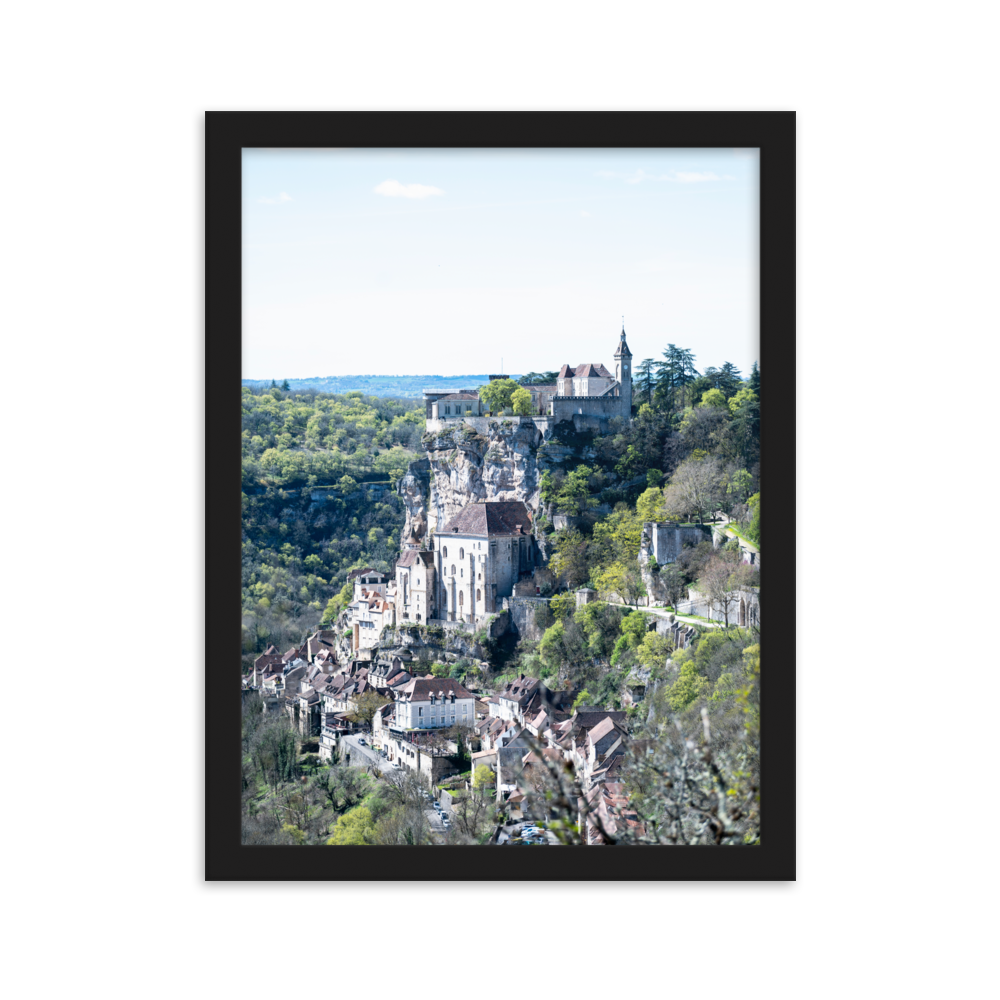 Poster mural et affiche - Rocamadour N01 – Photographie de France – Poster photographie, photographie murale et des posters muraux unique au monde. La boutique de posters créée par Yann Peccard un Photographe français.