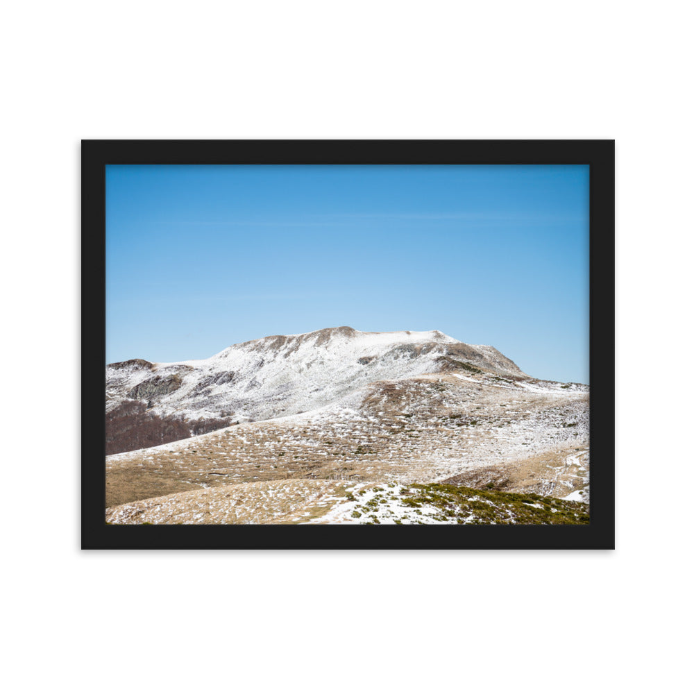 Montagnes du Cantal N14 - Poster Encadré