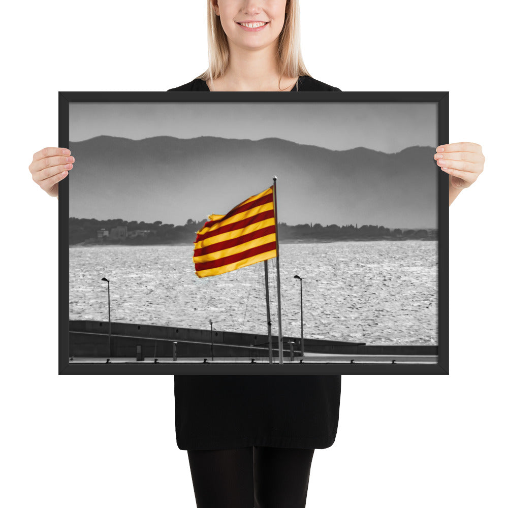 Formats disponibles pour "Catalunya", de 21x30cm à 61x91cm