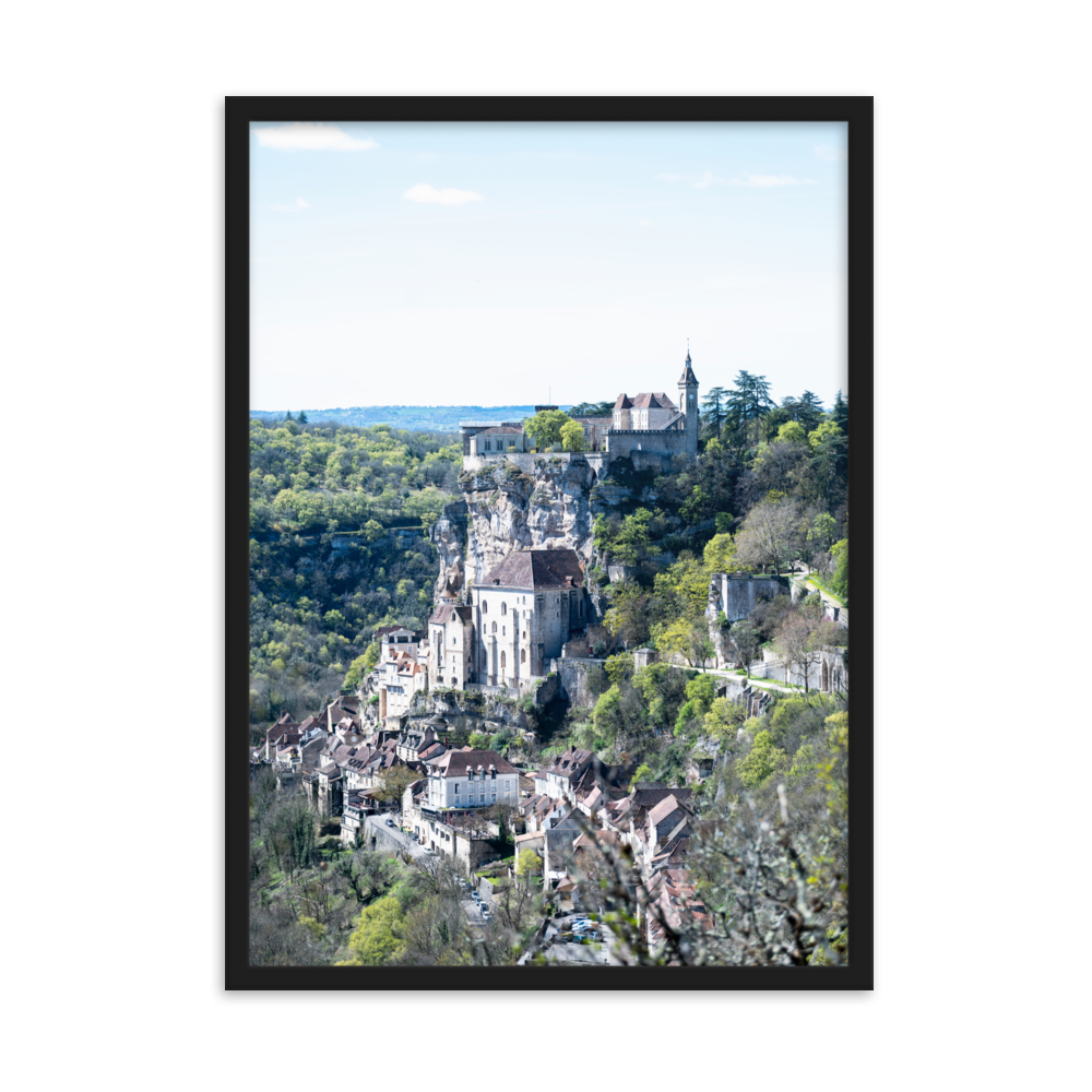 Poster mural et affiche - Rocamadour N01 – Photographie de France – Poster photographie, photographie murale et des posters muraux unique au monde. La boutique de posters créée par Yann Peccard un Photographe français.