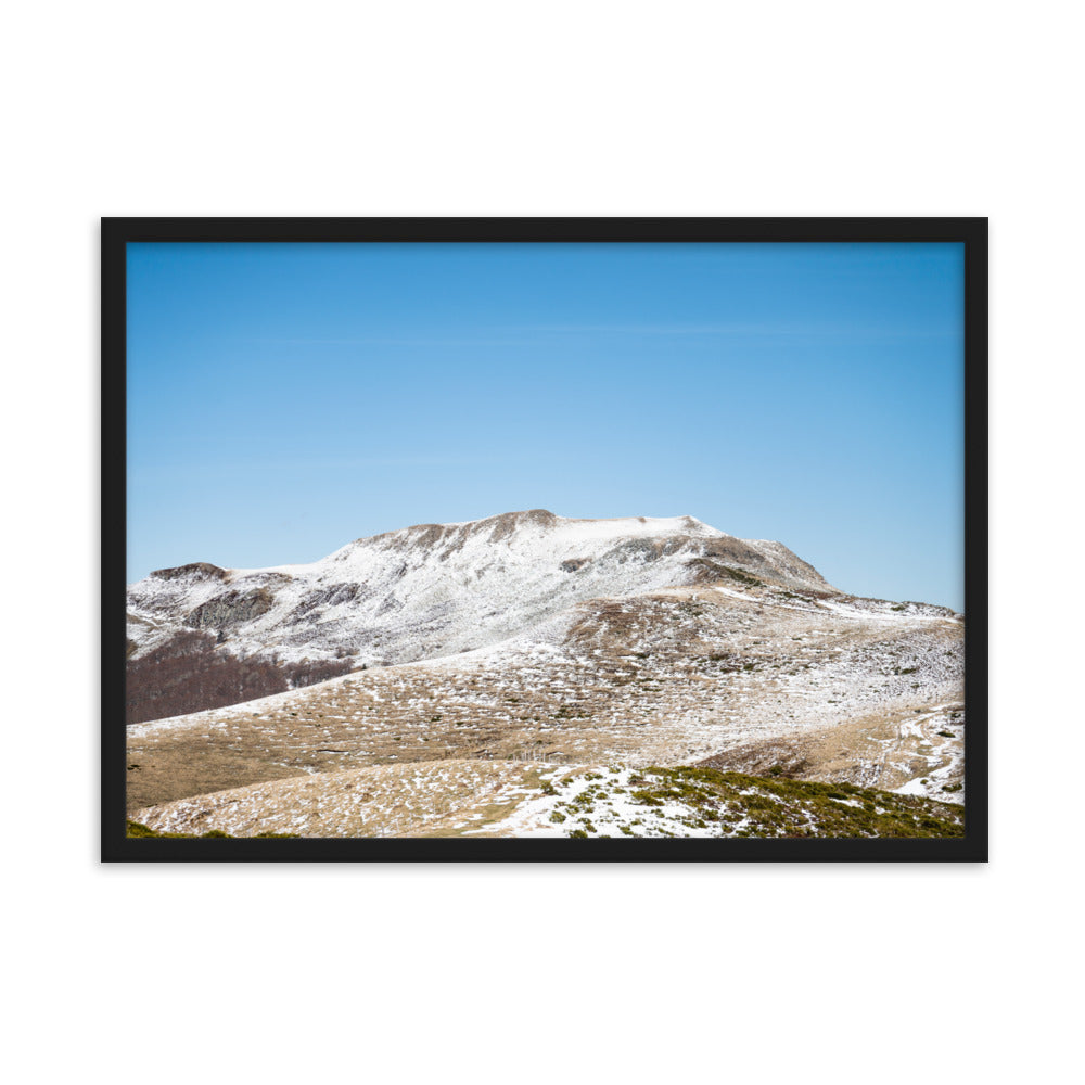 Montagnes du Cantal N14 - Poster Encadré