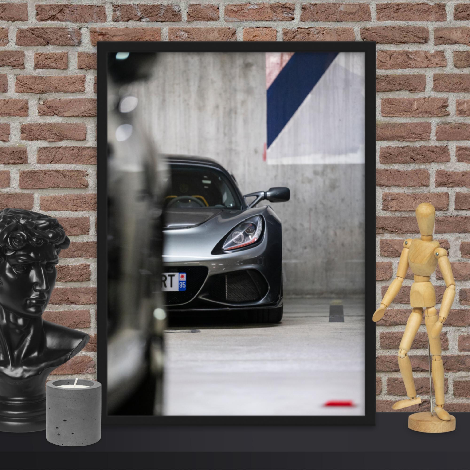 Lotus Elise - Poster encadré - La boutique du poster Français