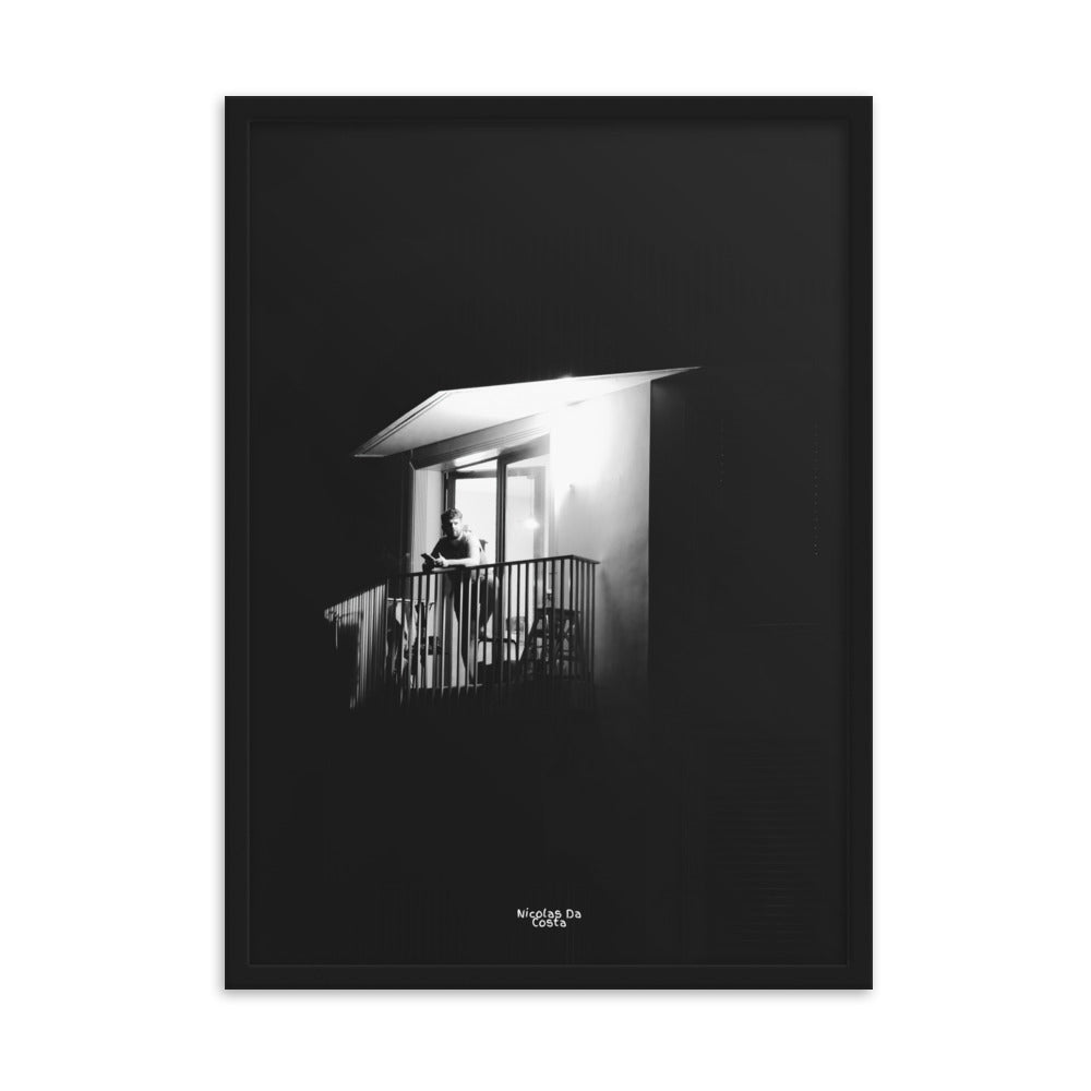 Poster noir et blanc