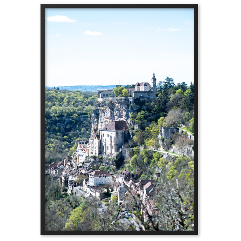 Poster mural et affiche - Rocamadour N01 – Photographie de France – Poster photographie, photographie murale et des posters muraux unique au monde. La boutique de posters créée par Yann Peccard un Photographe français.