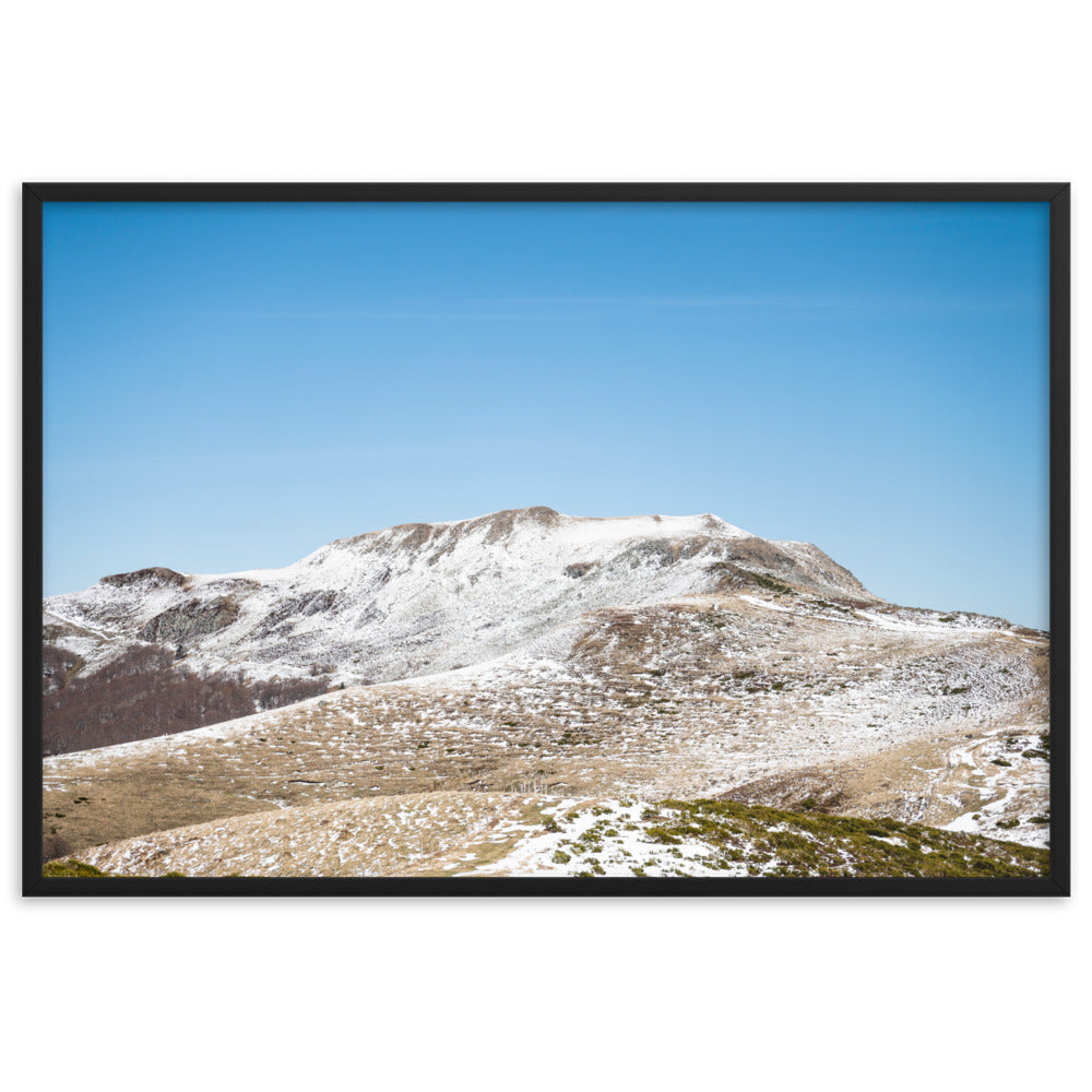 Montagnes du Cantal N14 - Poster Encadré