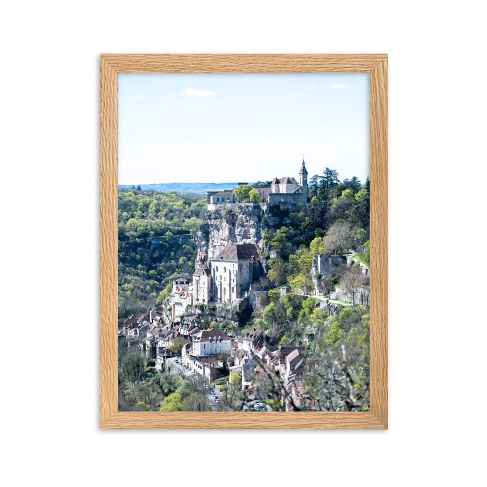 Poster mural et affiche - Rocamadour N01 – Photographie de France – Poster photographie, photographie murale et des posters muraux unique au monde. La boutique de posters créée par Yann Peccard un Photographe français.