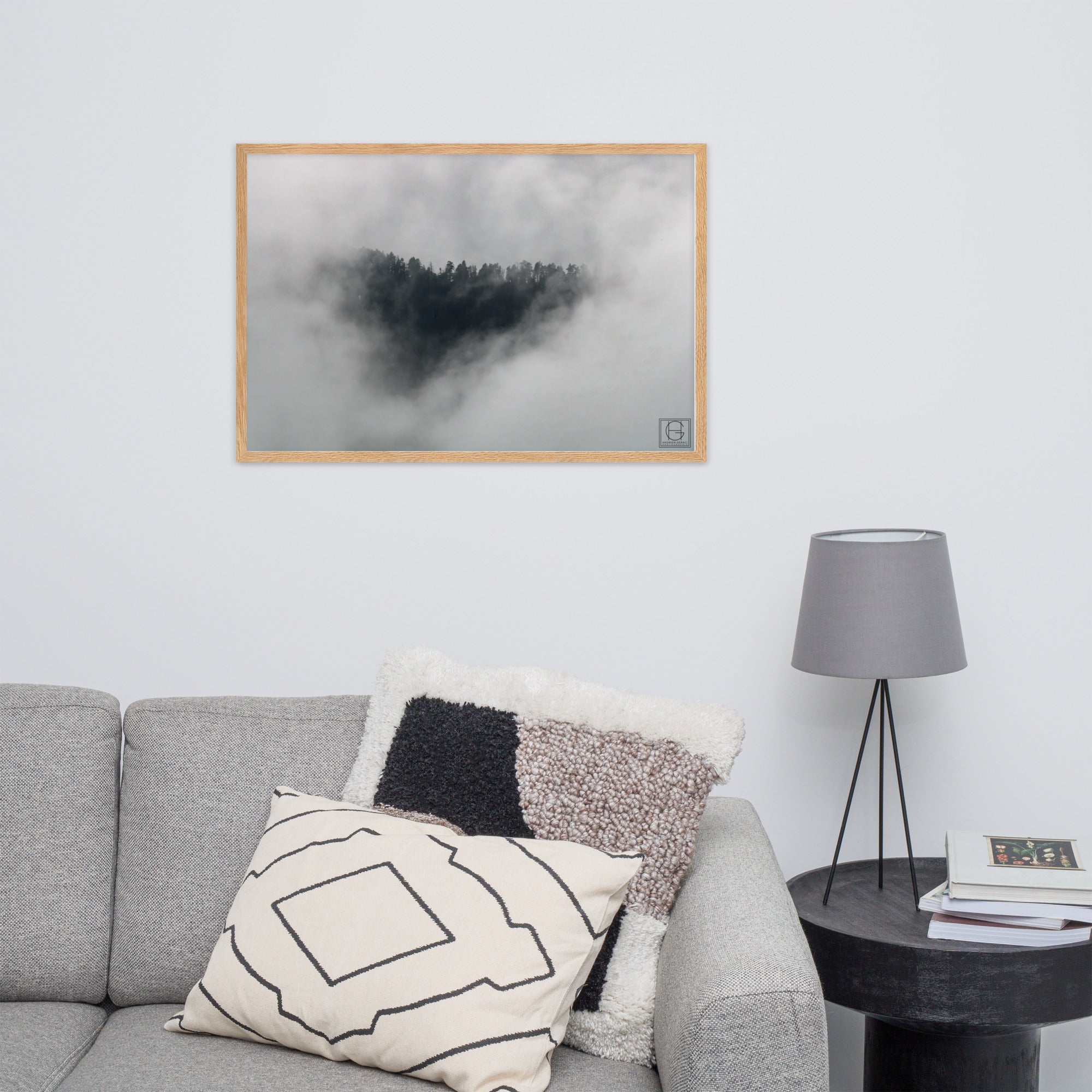 Vue panoramique du Canigou avec des nuages en forme de cœur, immortalisée par Hadrien GERACI lors de son expédition épique.