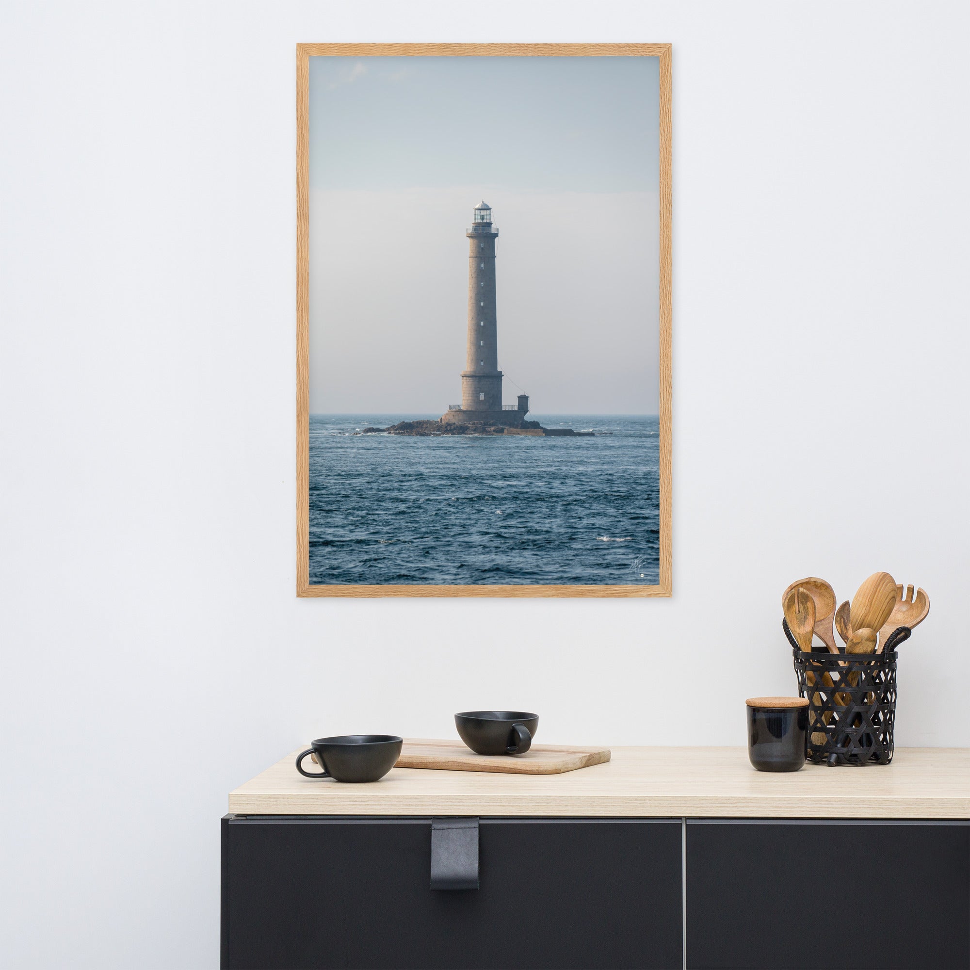 Phare de la Hague - Poster Encadré