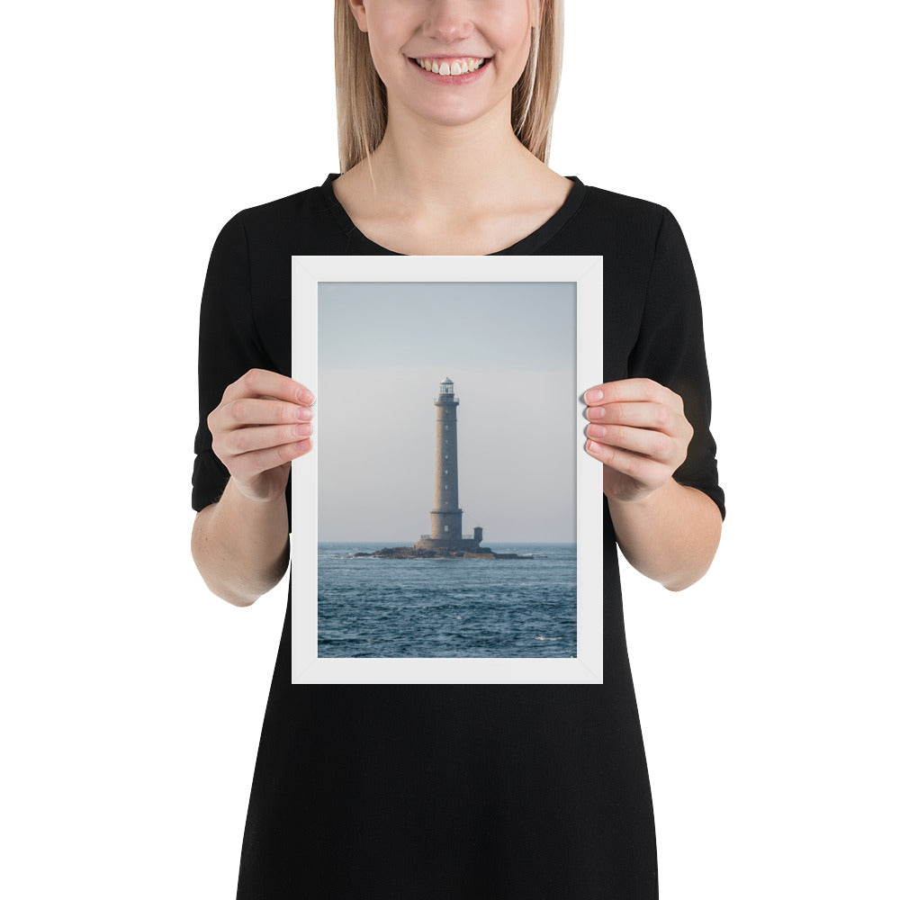 Phare de la Hague - Poster Encadré