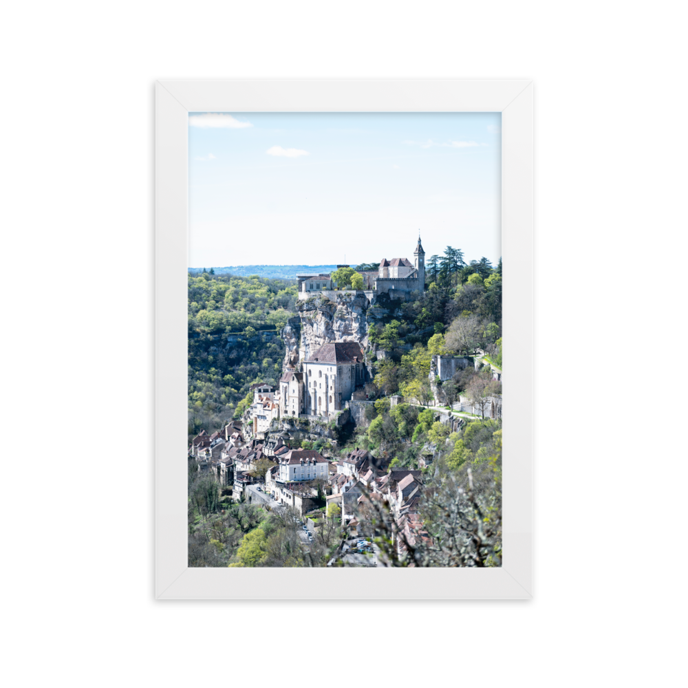 Poster mural et affiche - Rocamadour N01 – Photographie de France – Poster photographie, photographie murale et des posters muraux unique au monde. La boutique de posters créée par Yann Peccard un Photographe français.