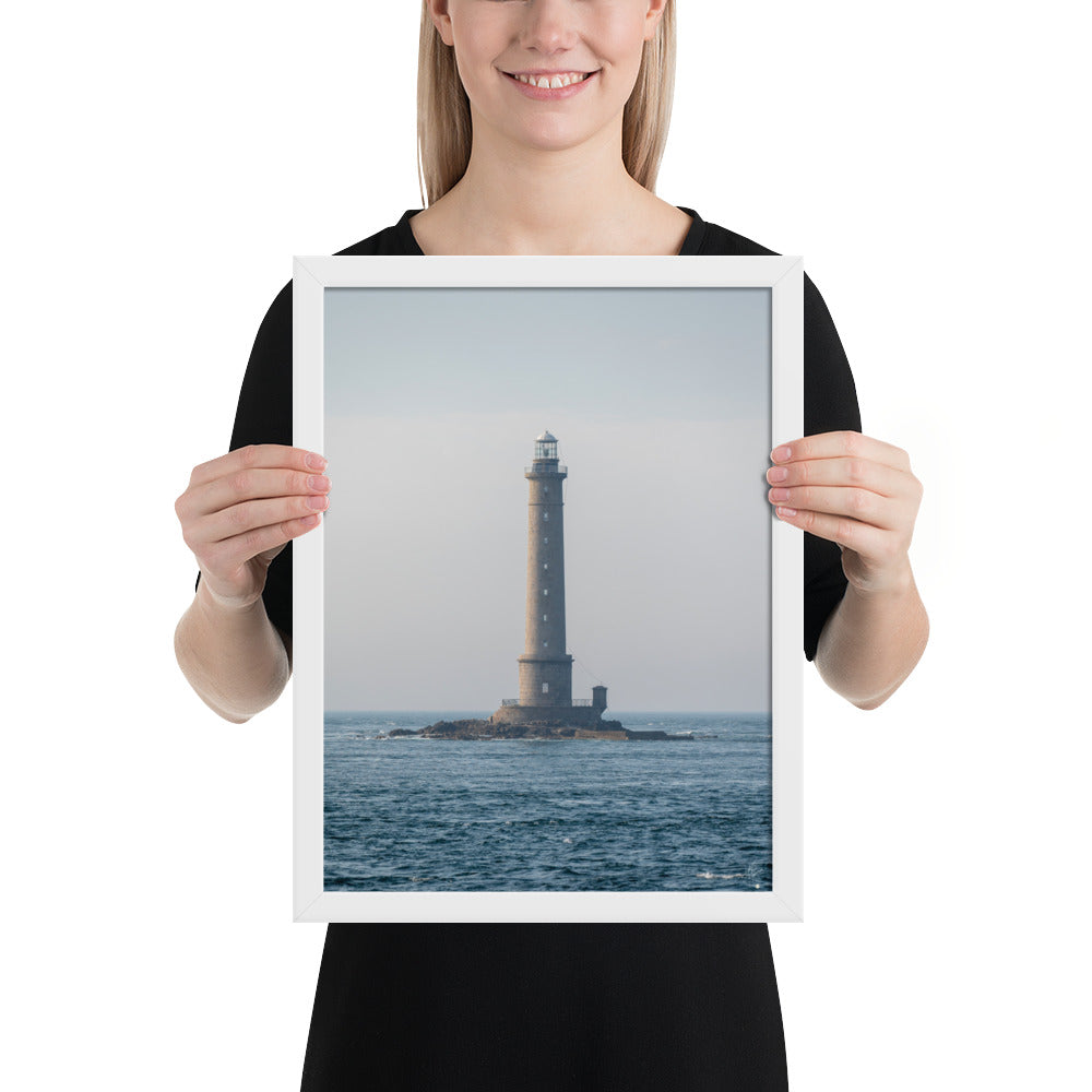 Phare de la Hague - Poster Encadré