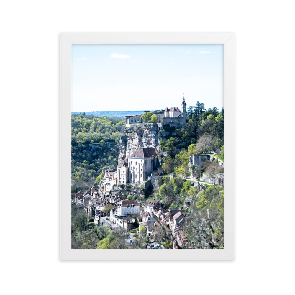 Poster mural et affiche - Rocamadour N01 – Photographie de France – Poster photographie, photographie murale et des posters muraux unique au monde. La boutique de posters créée par Yann Peccard un Photographe français.