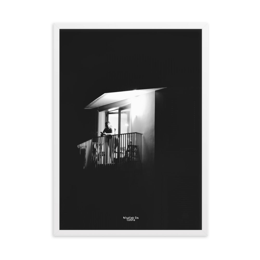 Poster noir et blanc