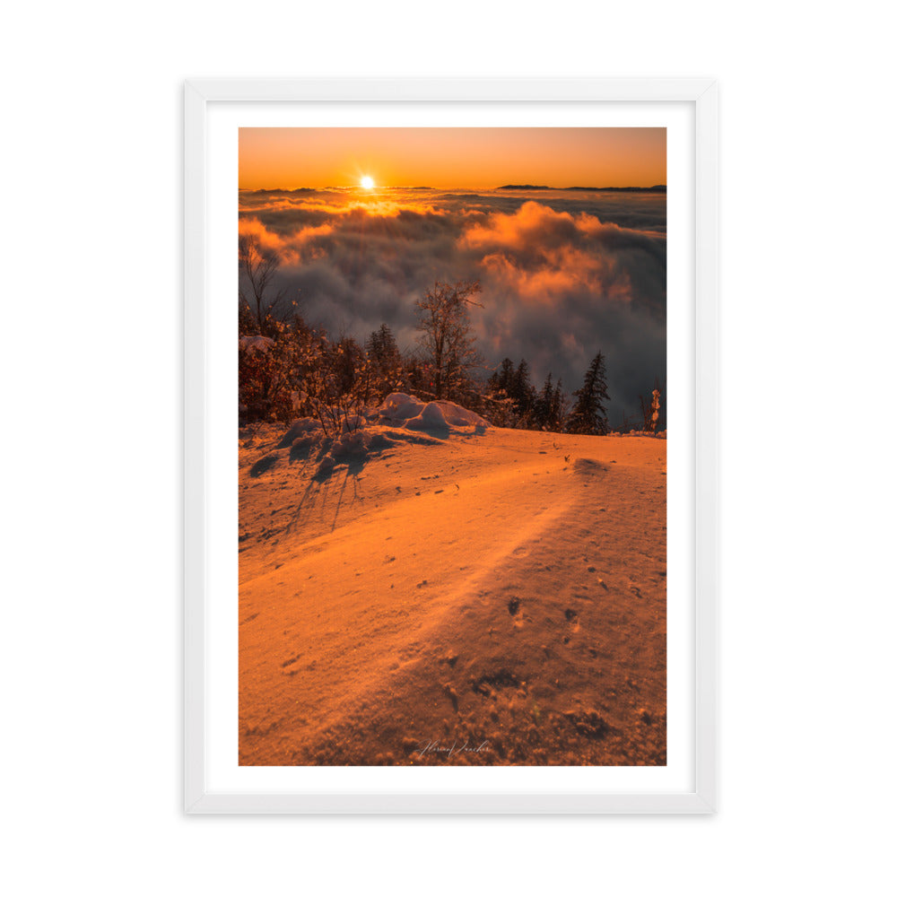 Poster coucher de soleil