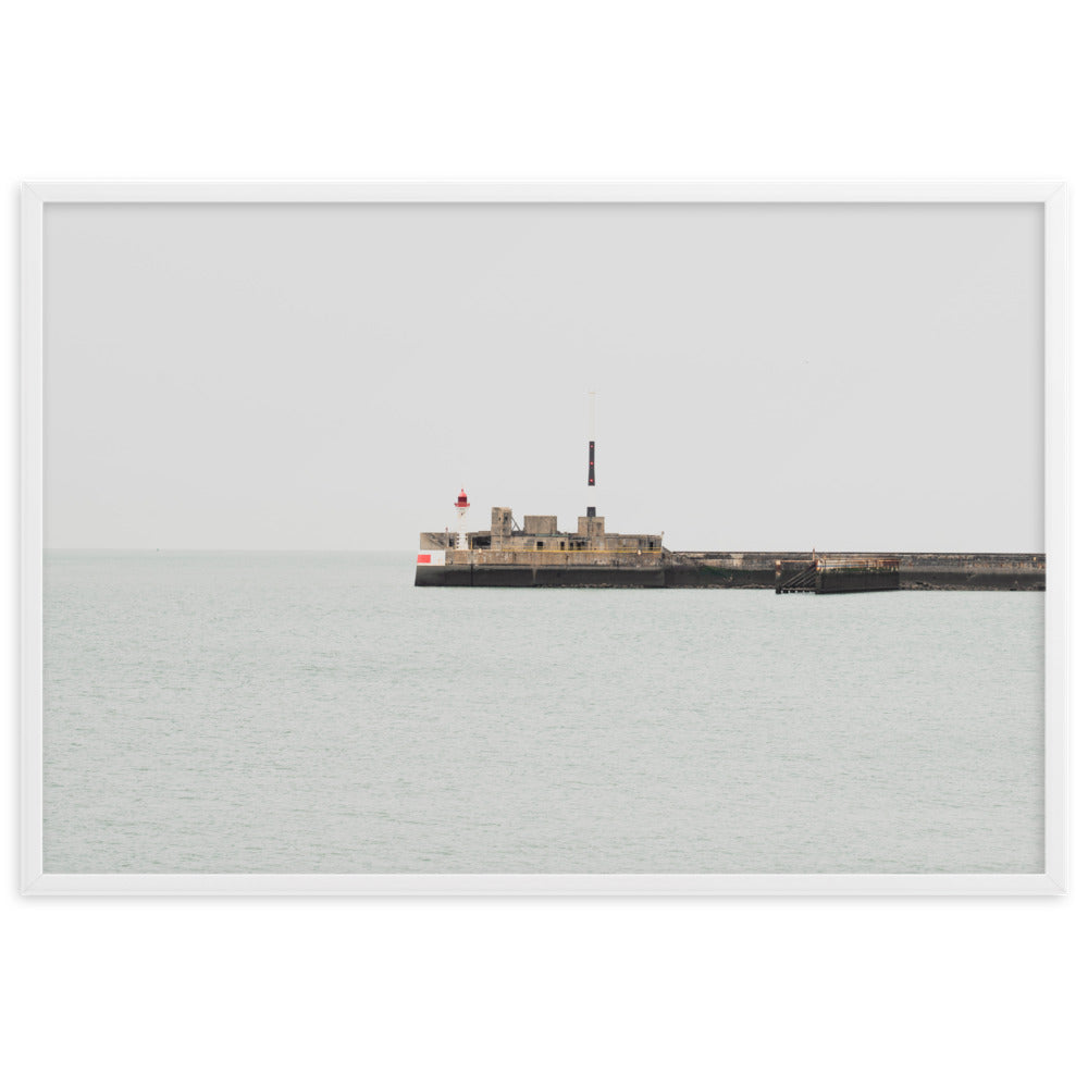 Phare de France N02 - Poster d'un phare normand captivant - La Boutique du Poster