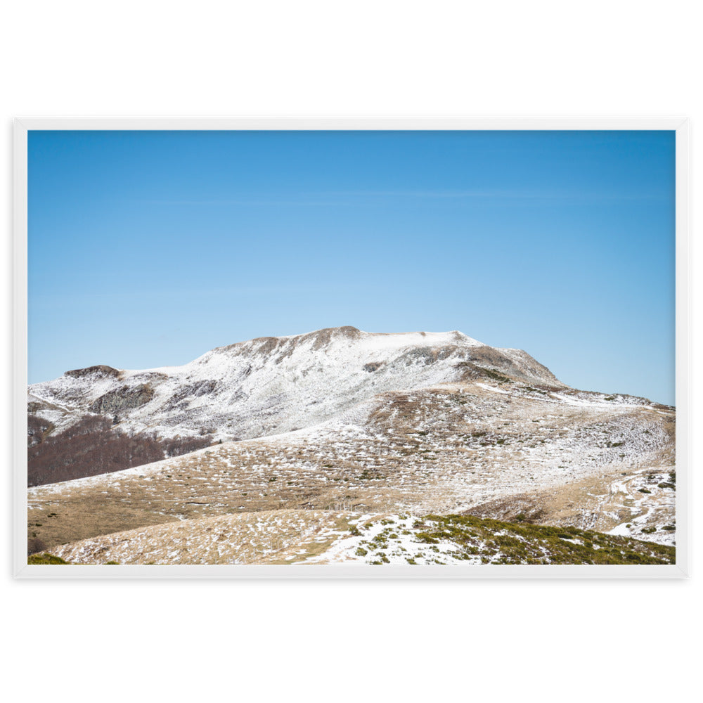 Montagnes du Cantal N14 - Poster Encadré