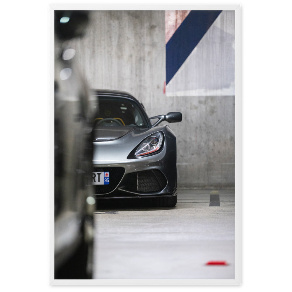 Lotus Elise - Poster encadré - La boutique du poster Français