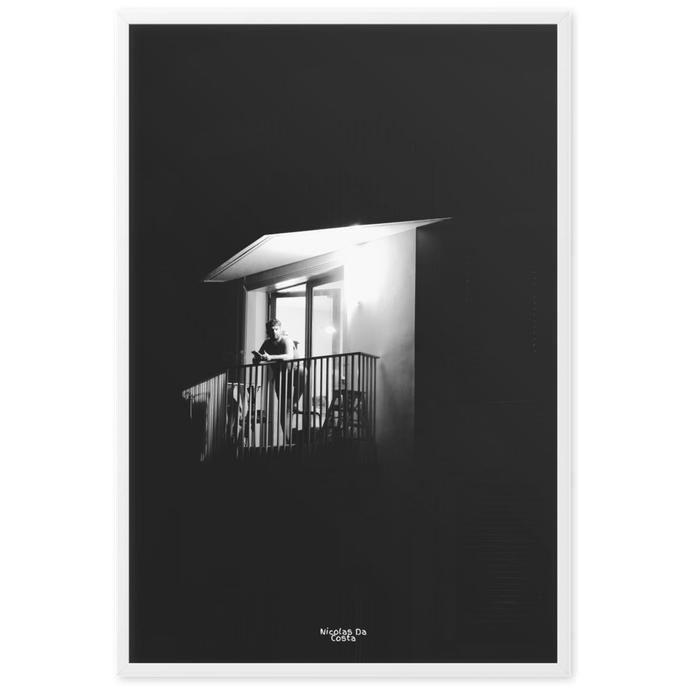 Poster noir et blanc