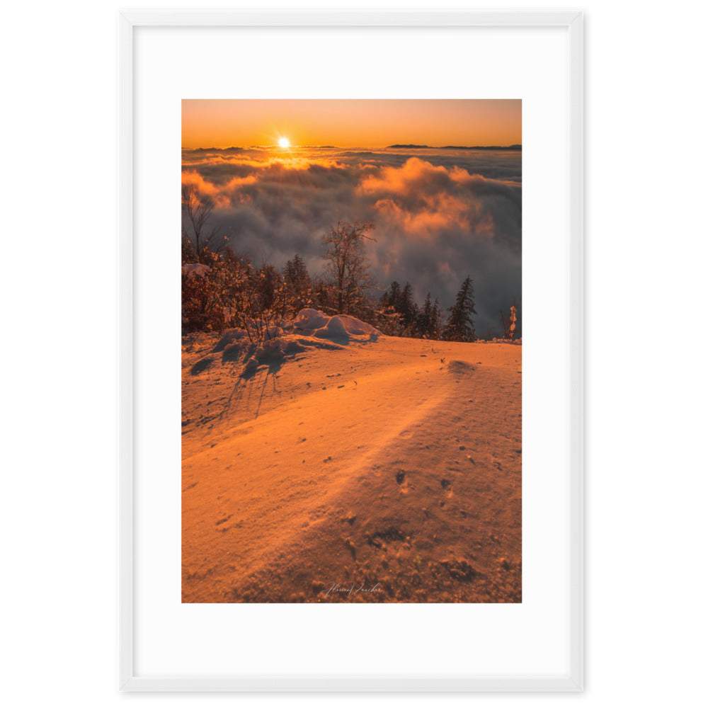 Poster coucher de soleil