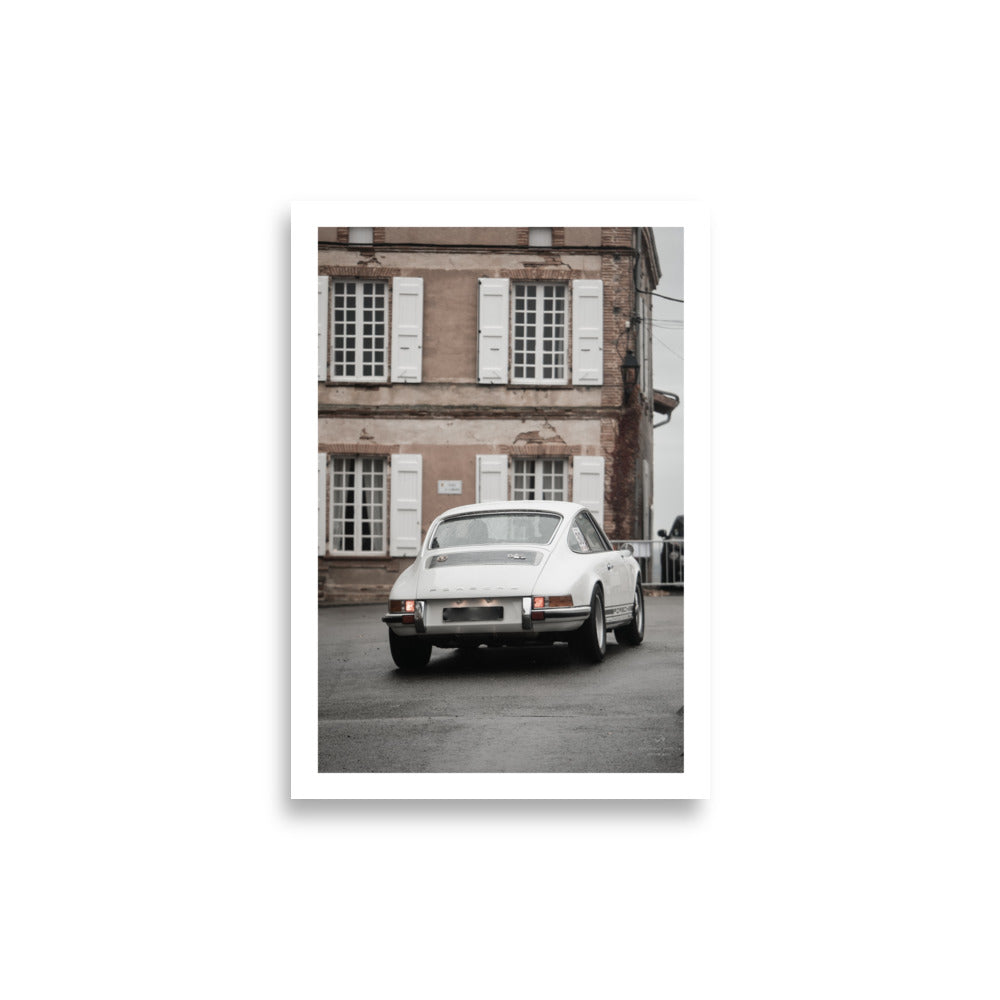 Poster Porsche 911 vintage