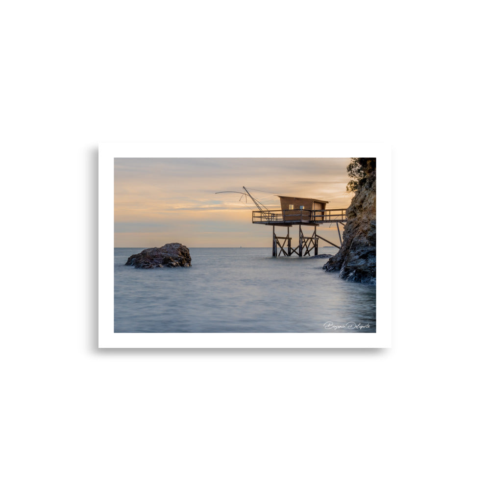 Posters Cabane de Pêcheur en Bretagne