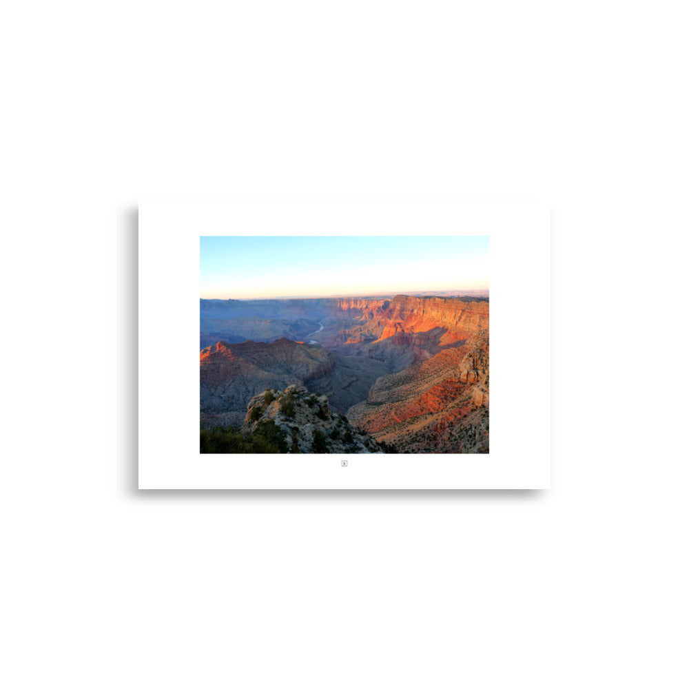 Affiche du Grand canyon aux etats-unies