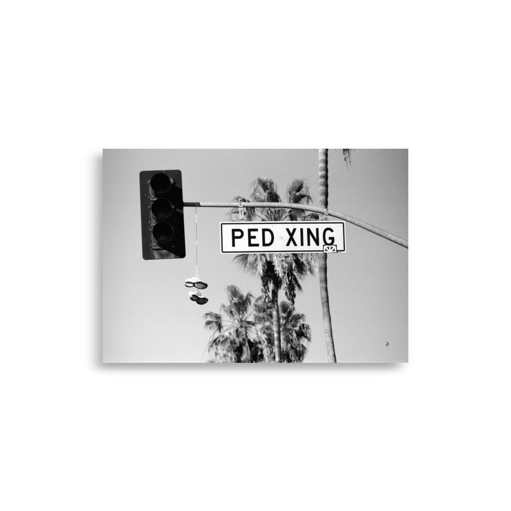 Poster et Affiche Ped Xing Los Angeles USA