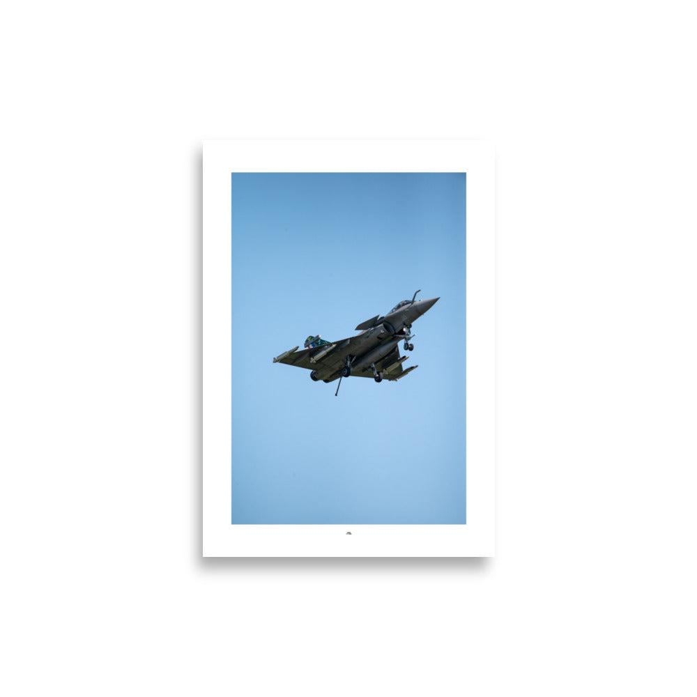 Posters Avion de l'armée française Le rafale