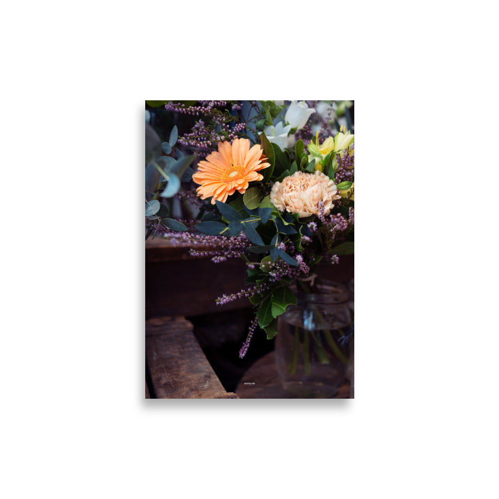 Poster photo - Bouquet de fleurs - Katia Vd - Affiche 21x30