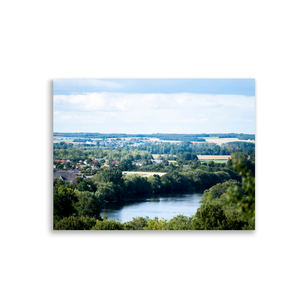 Magnifique paysage en Indre et Loire.