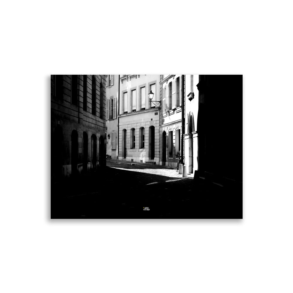 Photographie noir et blanc a Geneve en Suisse