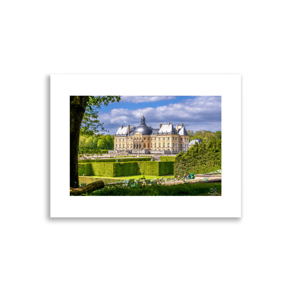 Poster photo - Chateau de vaux le vicomte en France - Bertrand Rispe - Affiche 30x40