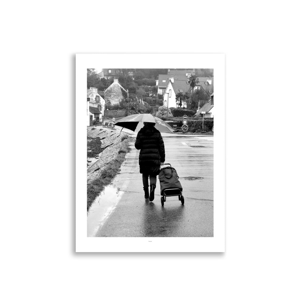 Poster photo - Photographie de rue en noir et blanc - Blandine Antonietti - Affiche 30x40