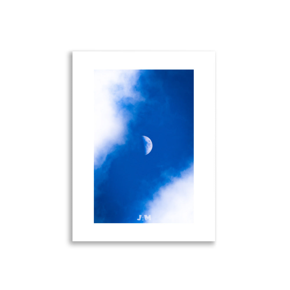 Poster photo de la Lune par Julien Arnold Movie Affiche 30x40