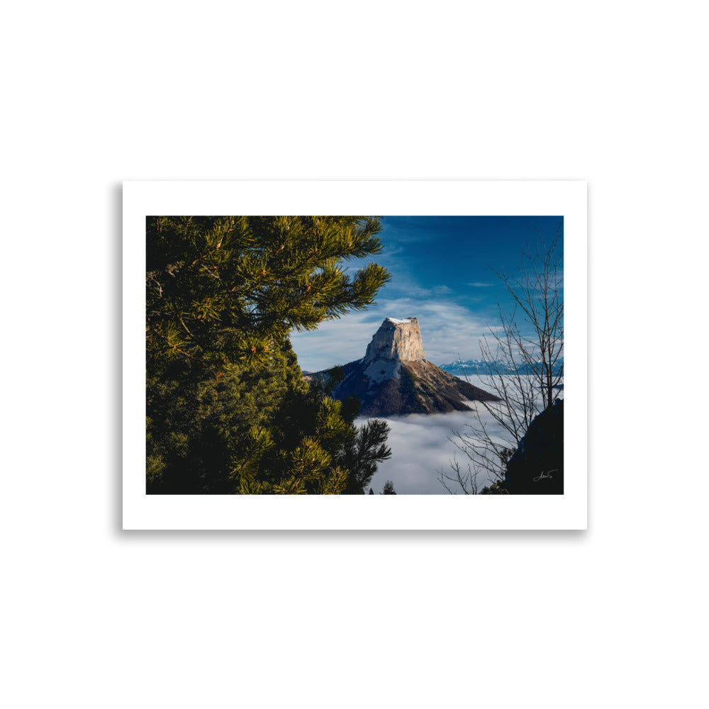 Poster photo - Mont aiguille - Antoine Soliman - Paysage - Affiche murale 30x40