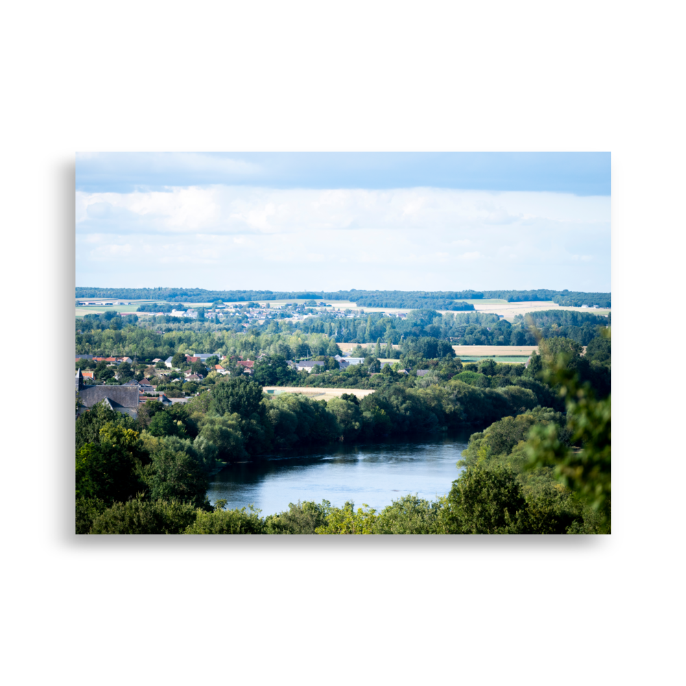 Magnifique paysage en Indre et Loire.