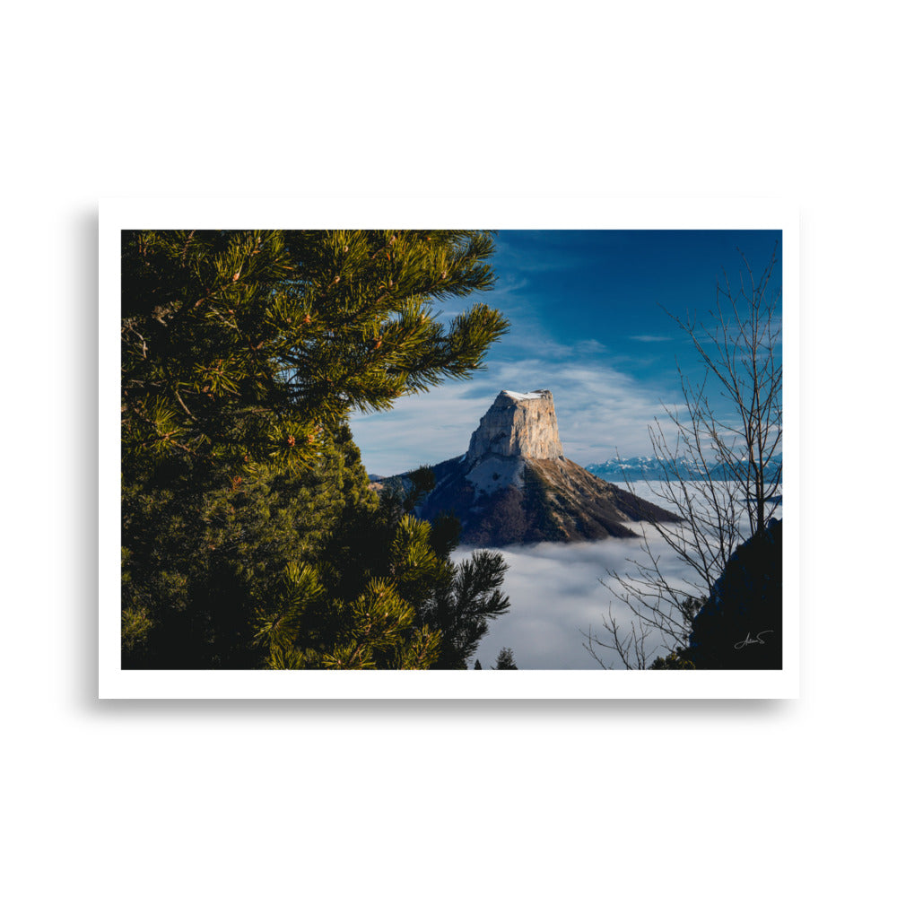 Poster photo - Mont aiguille - Antoine Soliman - Paysage - Affiche murale 50x70