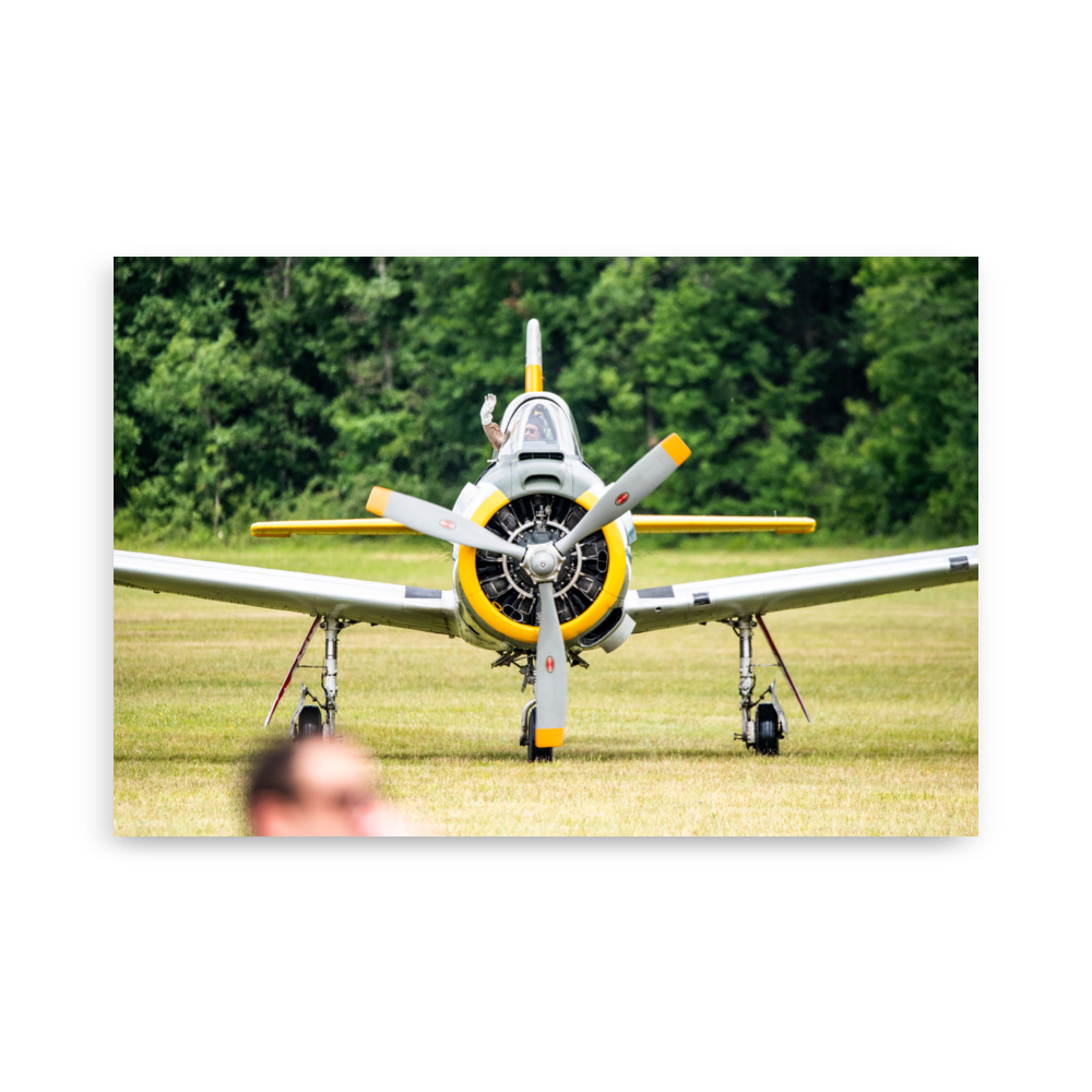 Poster - P-51 Mustang N02 – Photographie d'avion de chasse – Poster photographie, photographie murale et des posters muraux unique au monde. La boutique de posters créée par Yann Peccard un Photographe français.