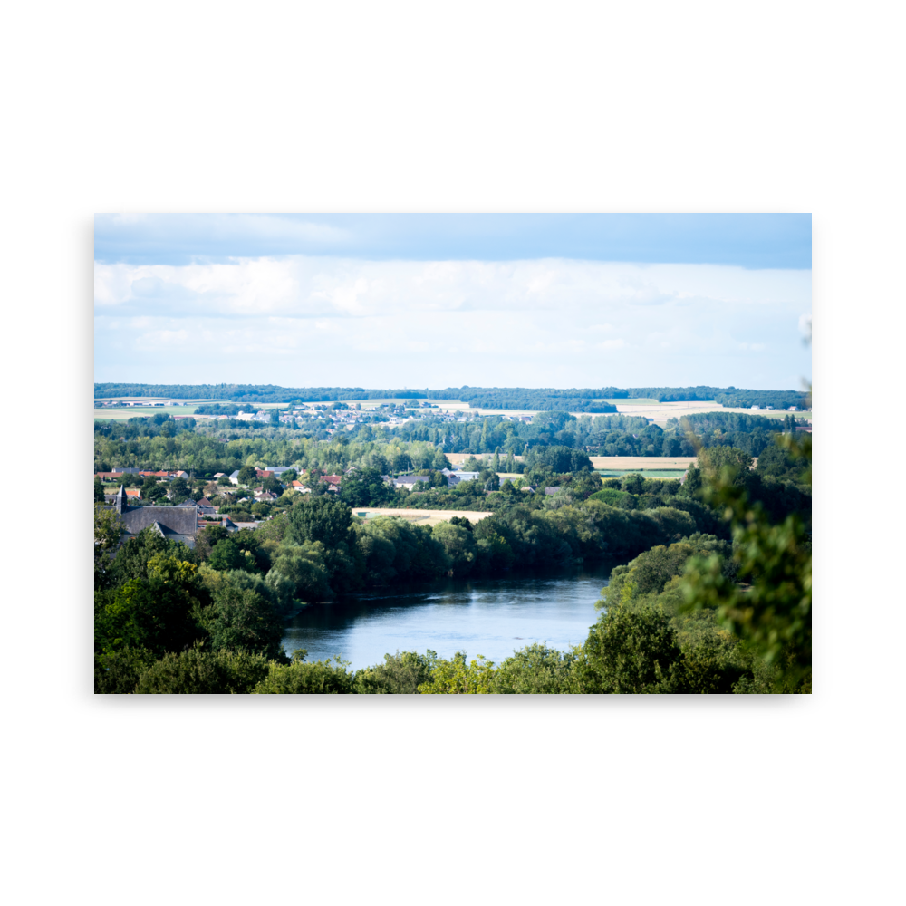 Magnifique paysage en Indre et Loire.