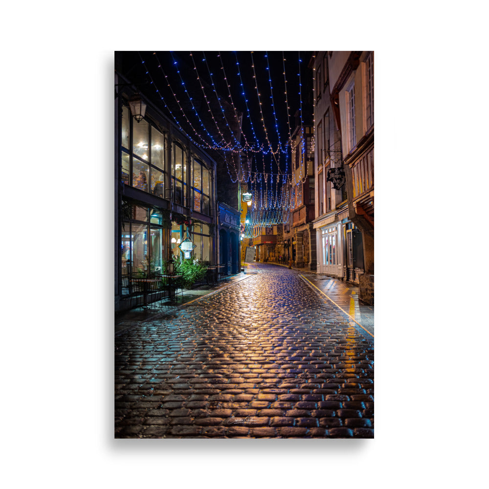 Posters de photo de rue la nuit