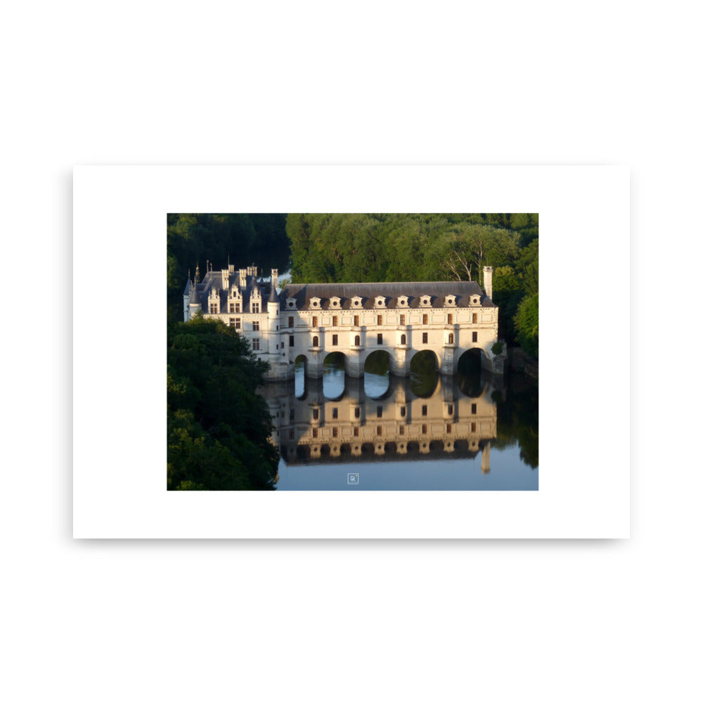 Affiche du chateau de chenonceau