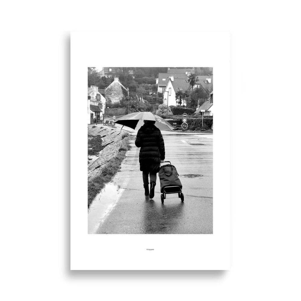 Poster photo - Photographie de rue en noir et blanc - Blandine Antonietti - Affiche 61x91