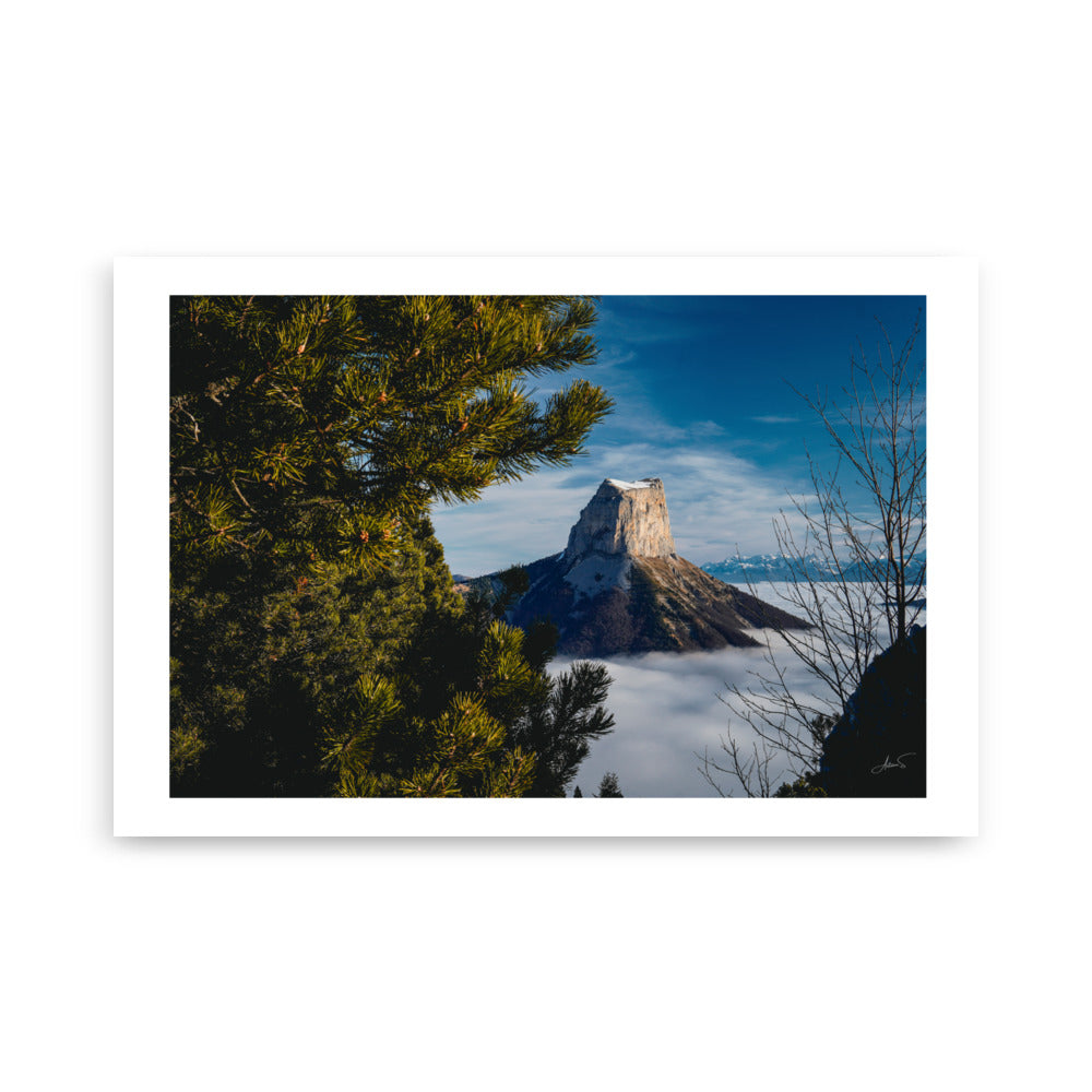 Poster photo - Mont aiguille - Antoine Soliman - Paysage - Affiche murale 61x91