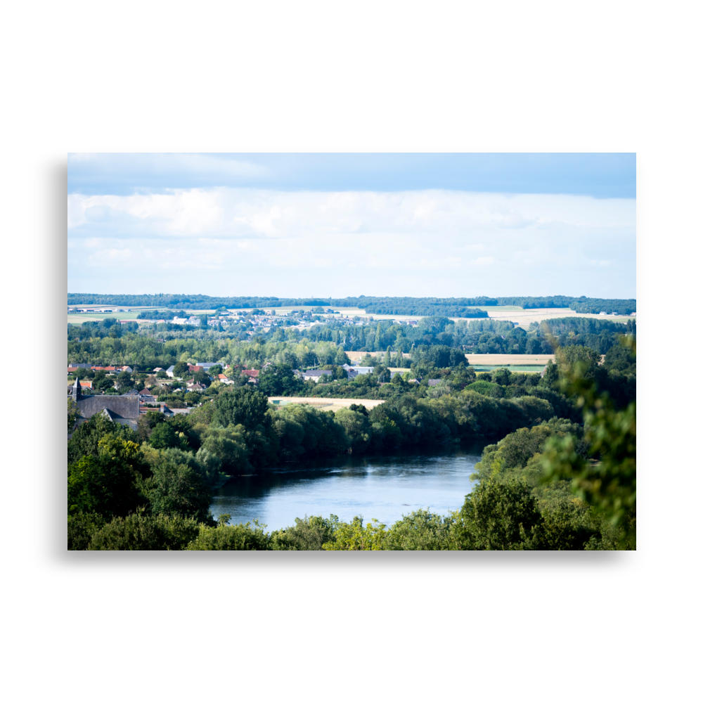 Magnifique paysage en Indre et Loire.