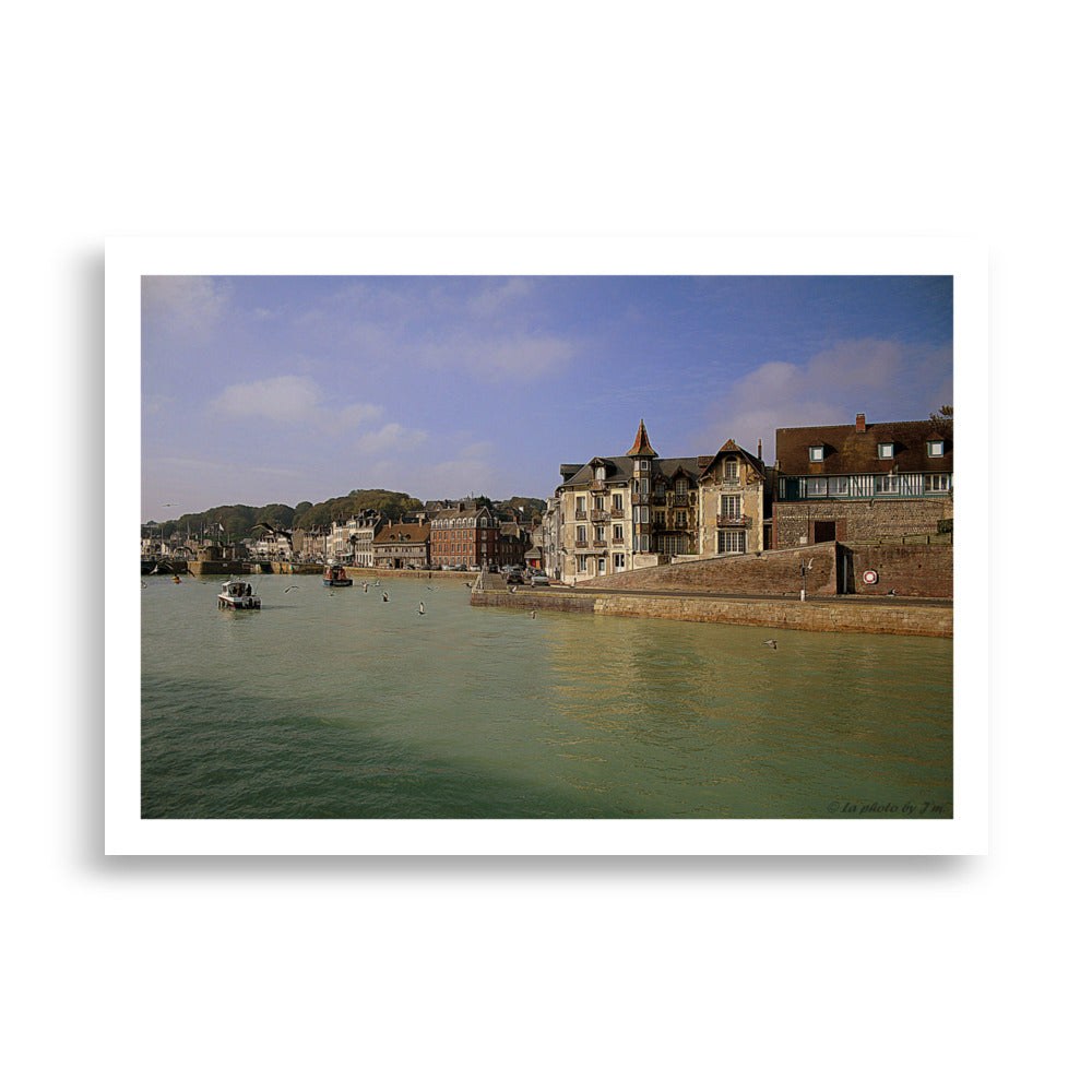 Poster photo en bord de mer en France