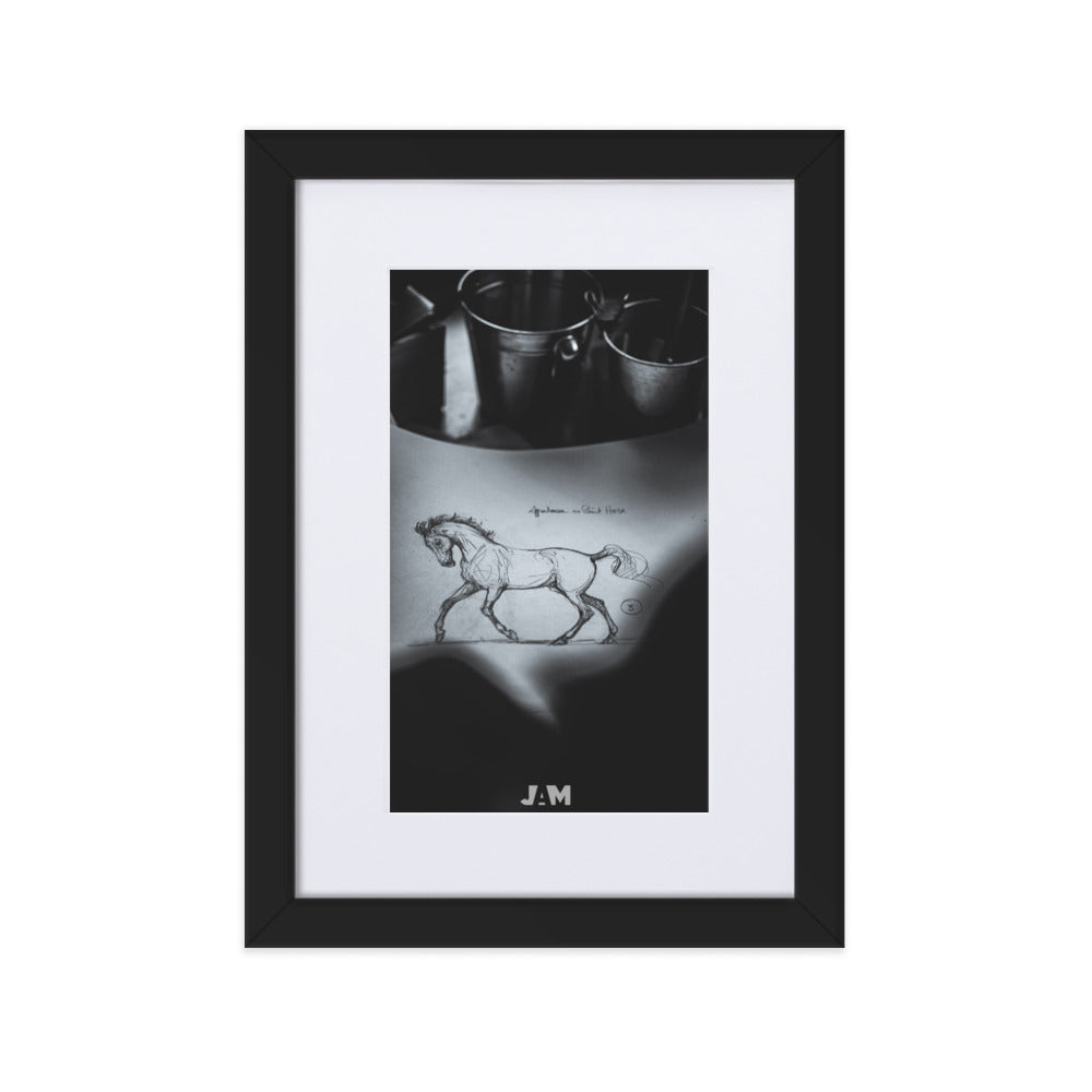 Poster noir et blanc